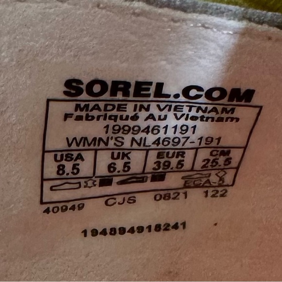 Sorel Kinetic™ Impact Sling Chalk/Paradiso Peach NEW - Picture 7 of 7